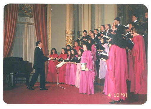 “Salón Dorado” del Teatro Colón de Buenos Aires, Argentina 1.991